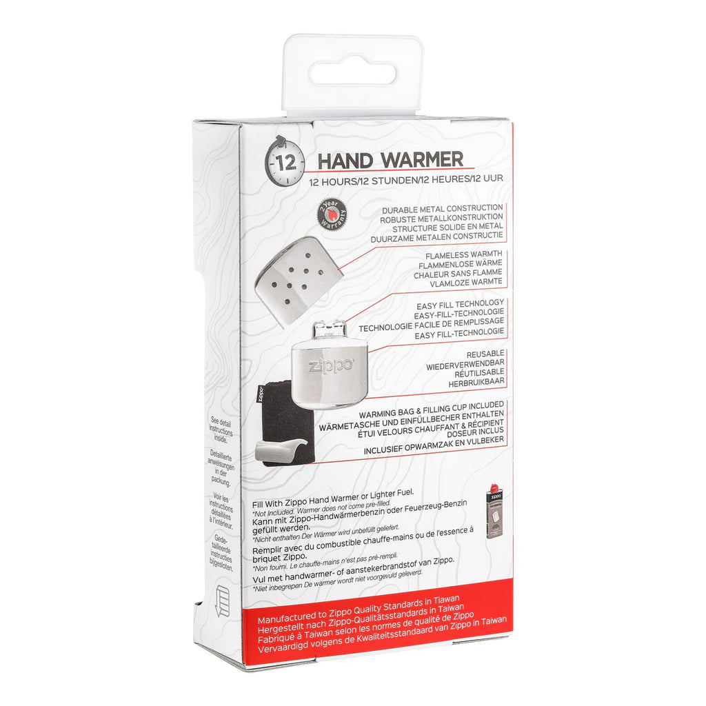 12-Hour Refillable Hand Warmer - ElectroGold