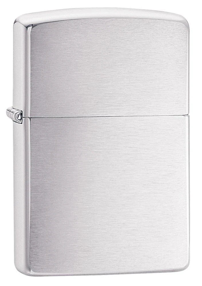 Zippo Lighter - Classic Brushed Chrome