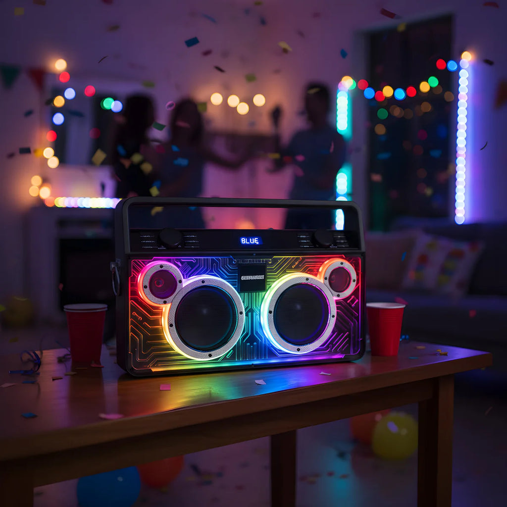 Sonic Bluetooth Boombox Party Speaker