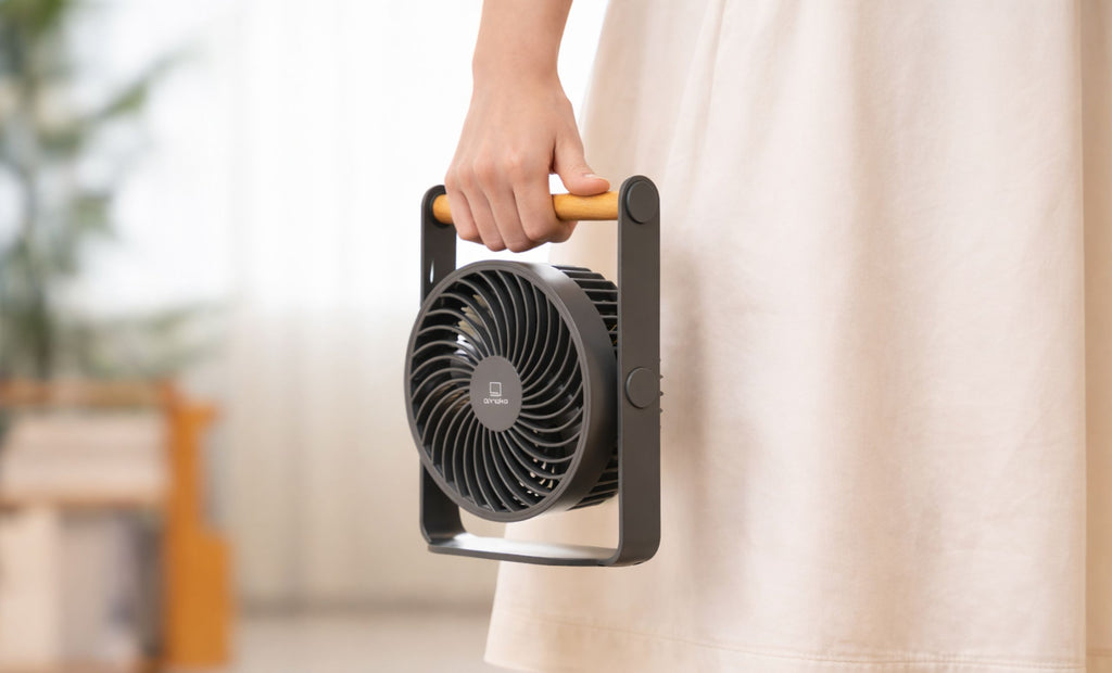 Lyra Portable Fan - Space Grey