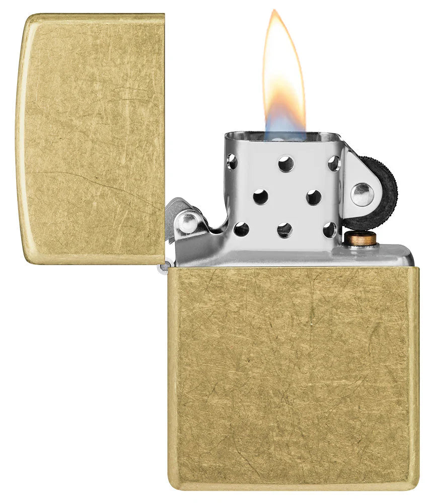 Zippo Lighter - Street Brass