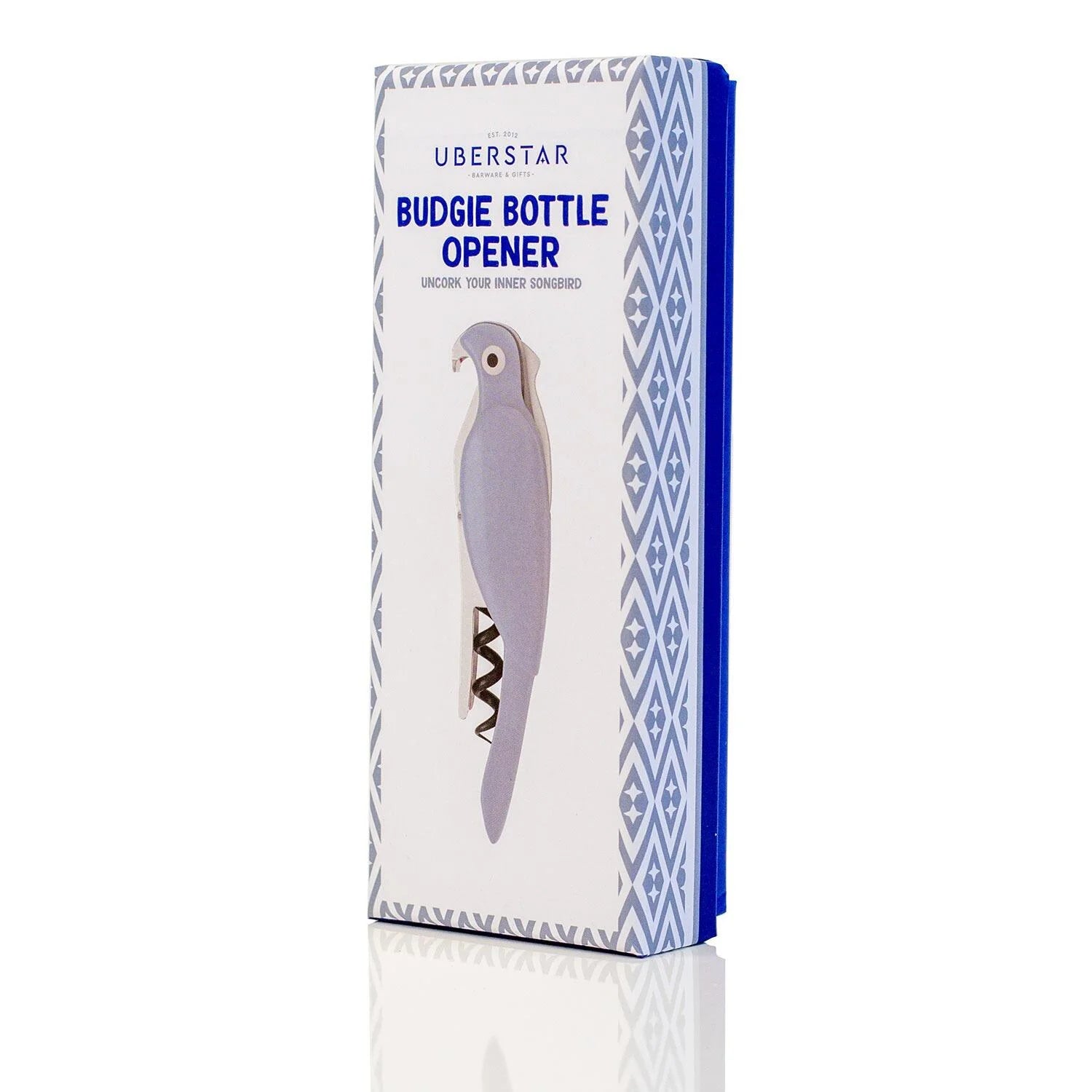 Budgie Bottle Opener - Blue