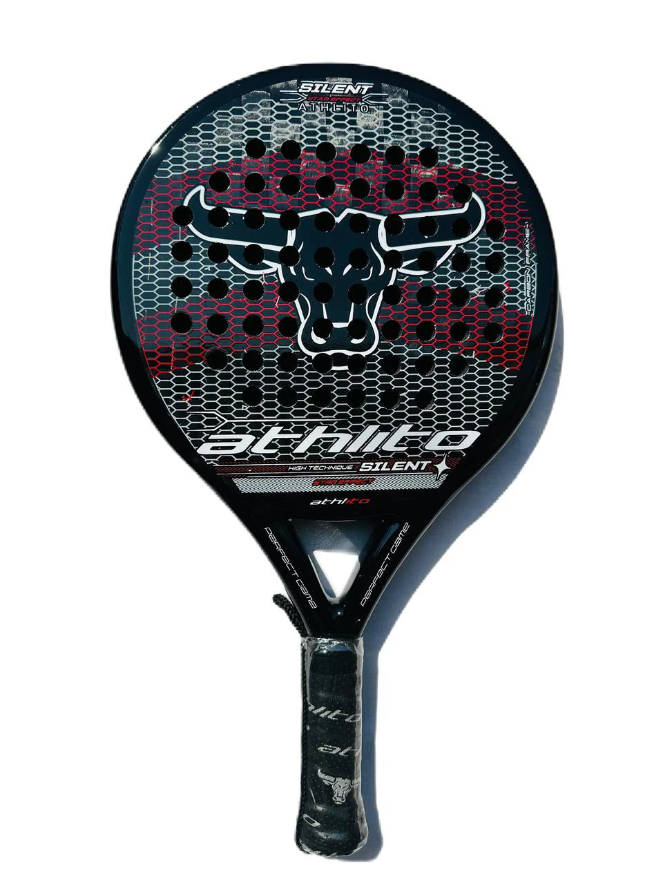 ATHLITO - SILENT — 12K-Carbon Padel Racket