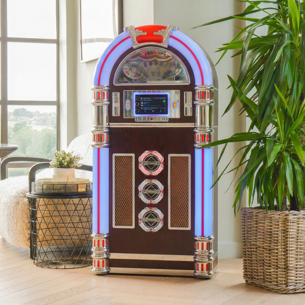 Touch Rock 50 MW Touch Screen Jukebox Wifi Enabled - Dark   Wood