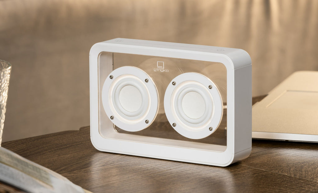 Mage See-Through Bluetooth Speaker - White
