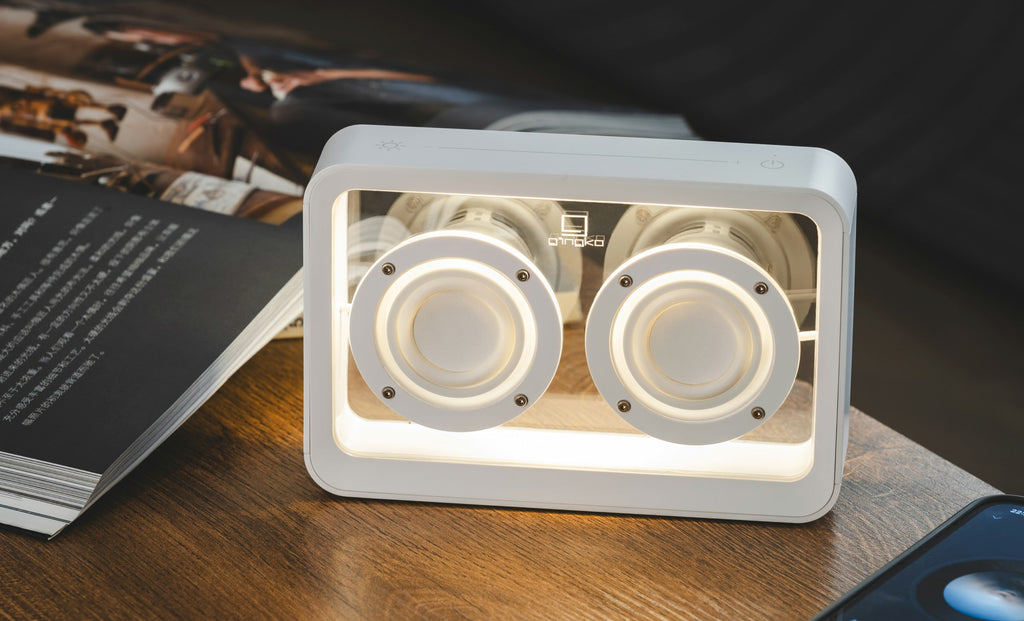 Mage See-Through Bluetooth Speaker - White