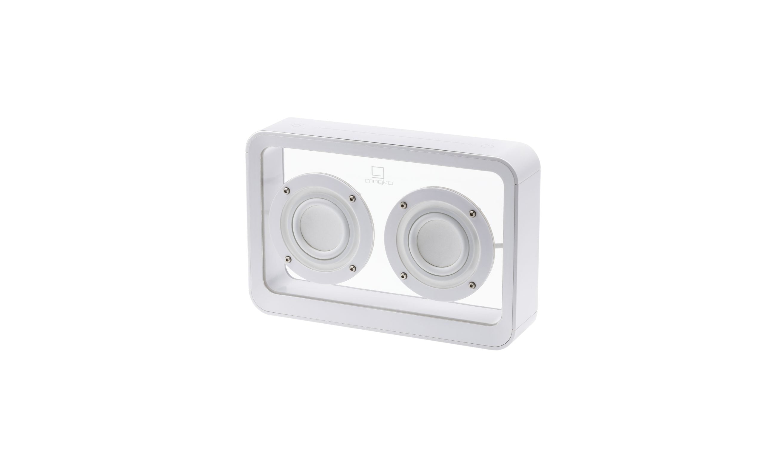 Mage See-Through Bluetooth Speaker - White