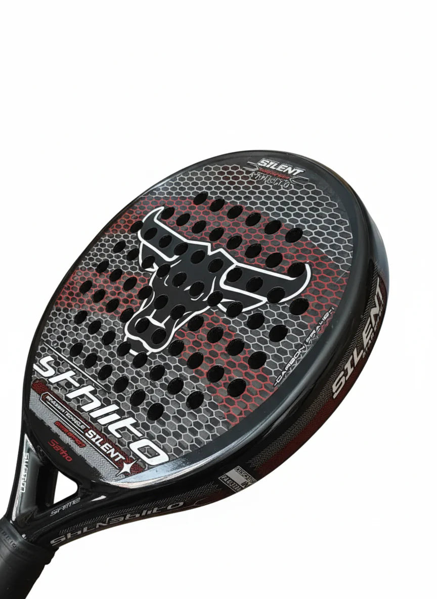 ATHLITO - SILENT — 12K-Carbon Padel Racket