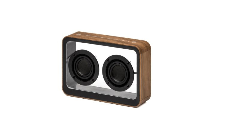 Mage See-Through Bluetooth Speaker - Walnut