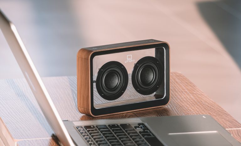 Mage See-Through Bluetooth Speaker - Walnut
