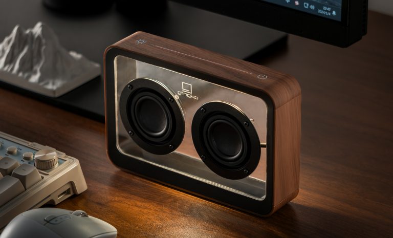 Mage See-Through Bluetooth Speaker - Walnut
