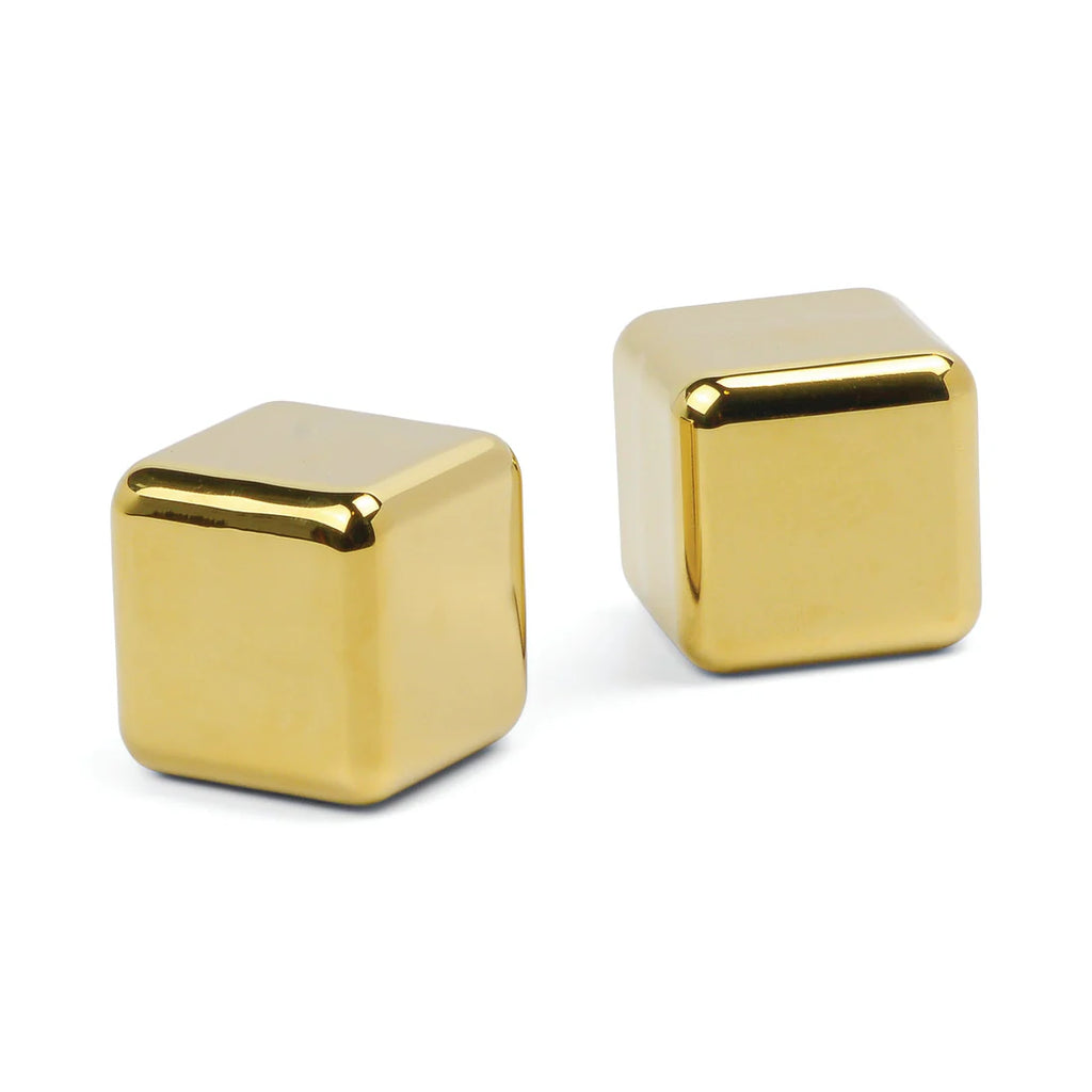 The Jupiter Cocktail Chillers in Gold - Set of 2