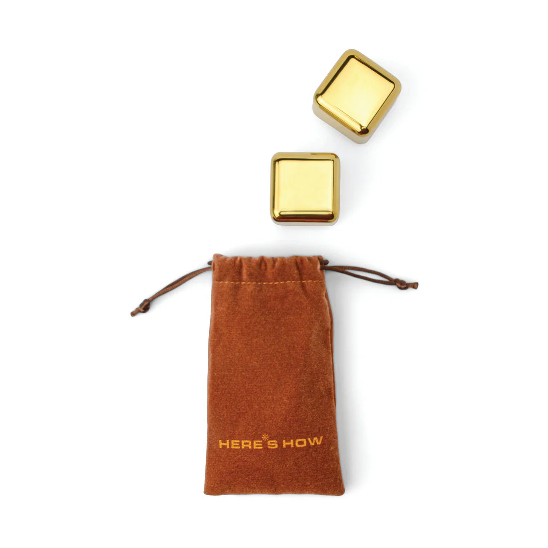 The Jupiter Cocktail Chillers in Gold - Set of 2