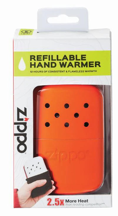 12-Hour Blaze Refillable Hand Warmer - Orange