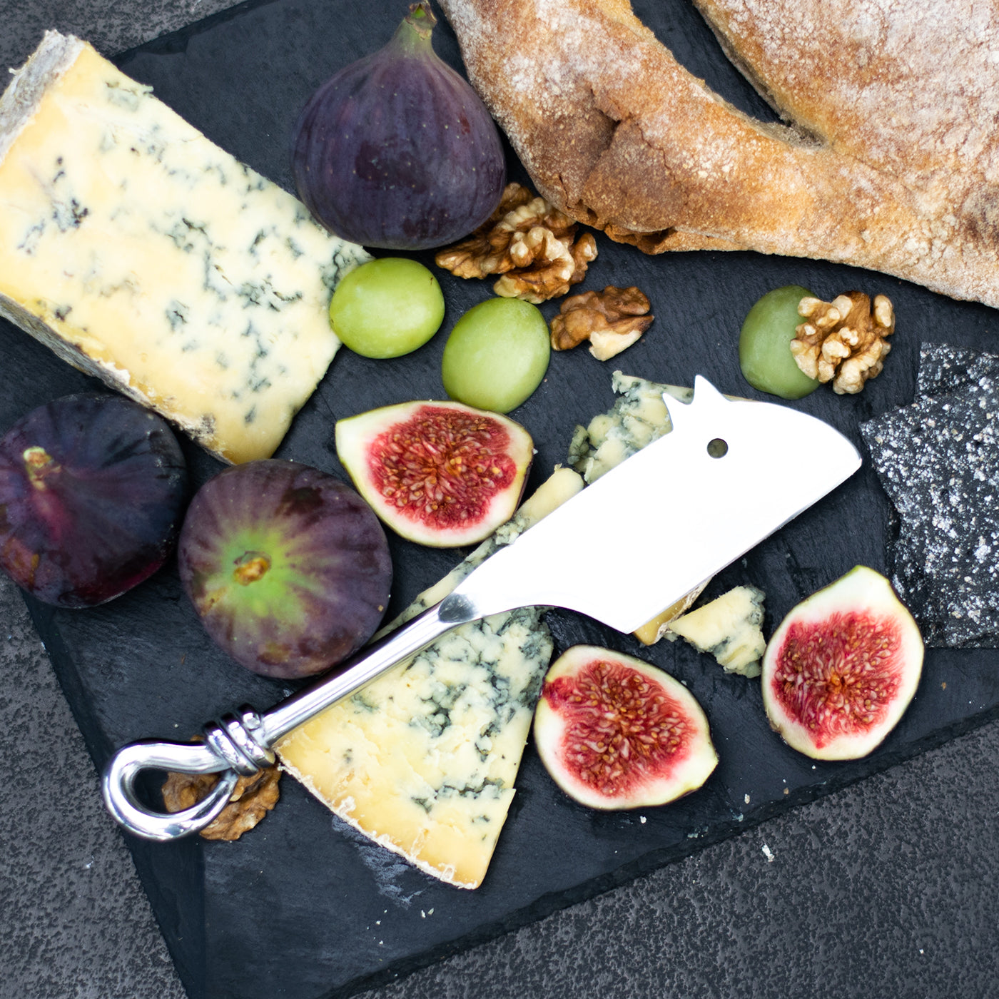 Polished Knot Mouse Cheese Knife