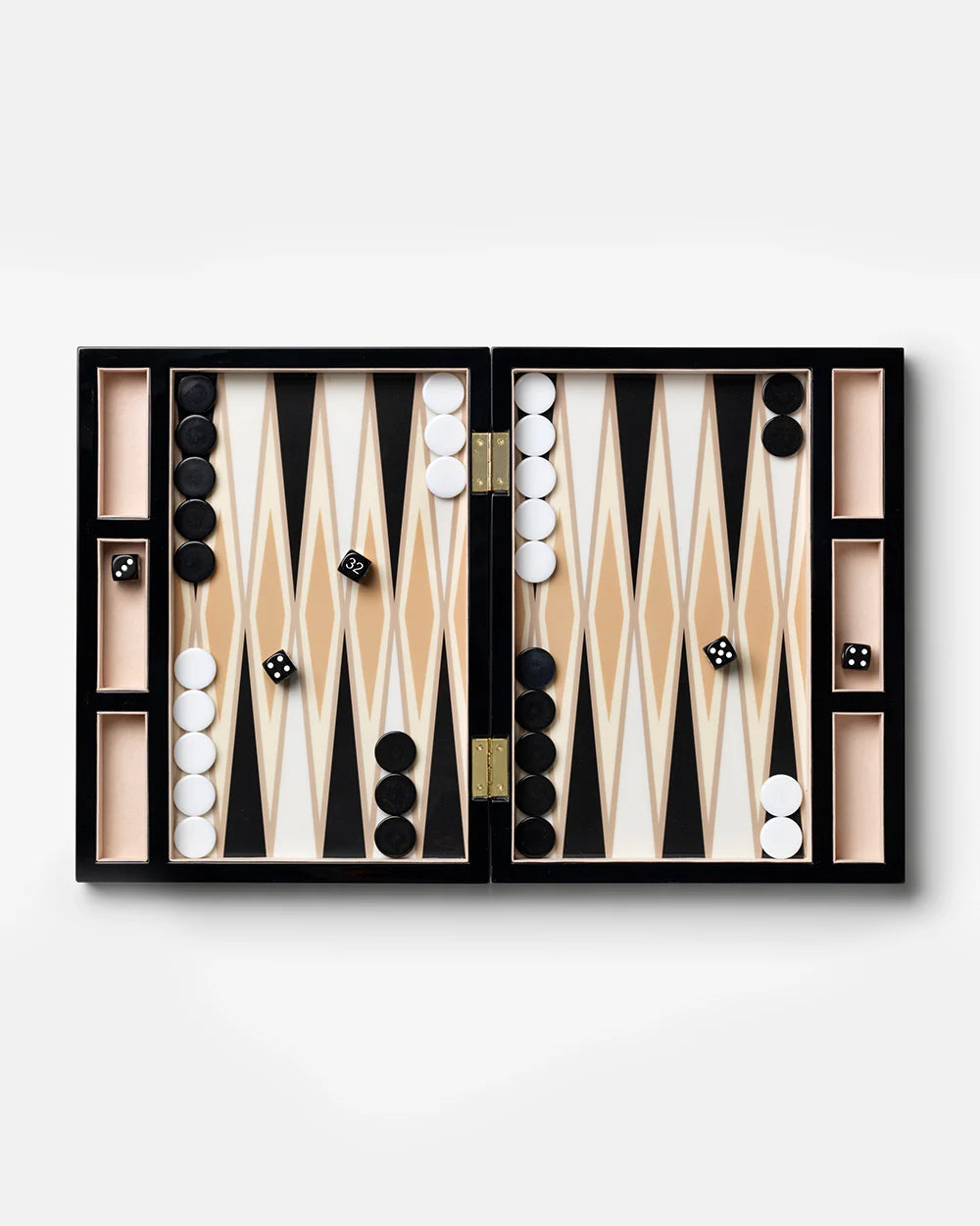 Lacquered BACKGAMMON
