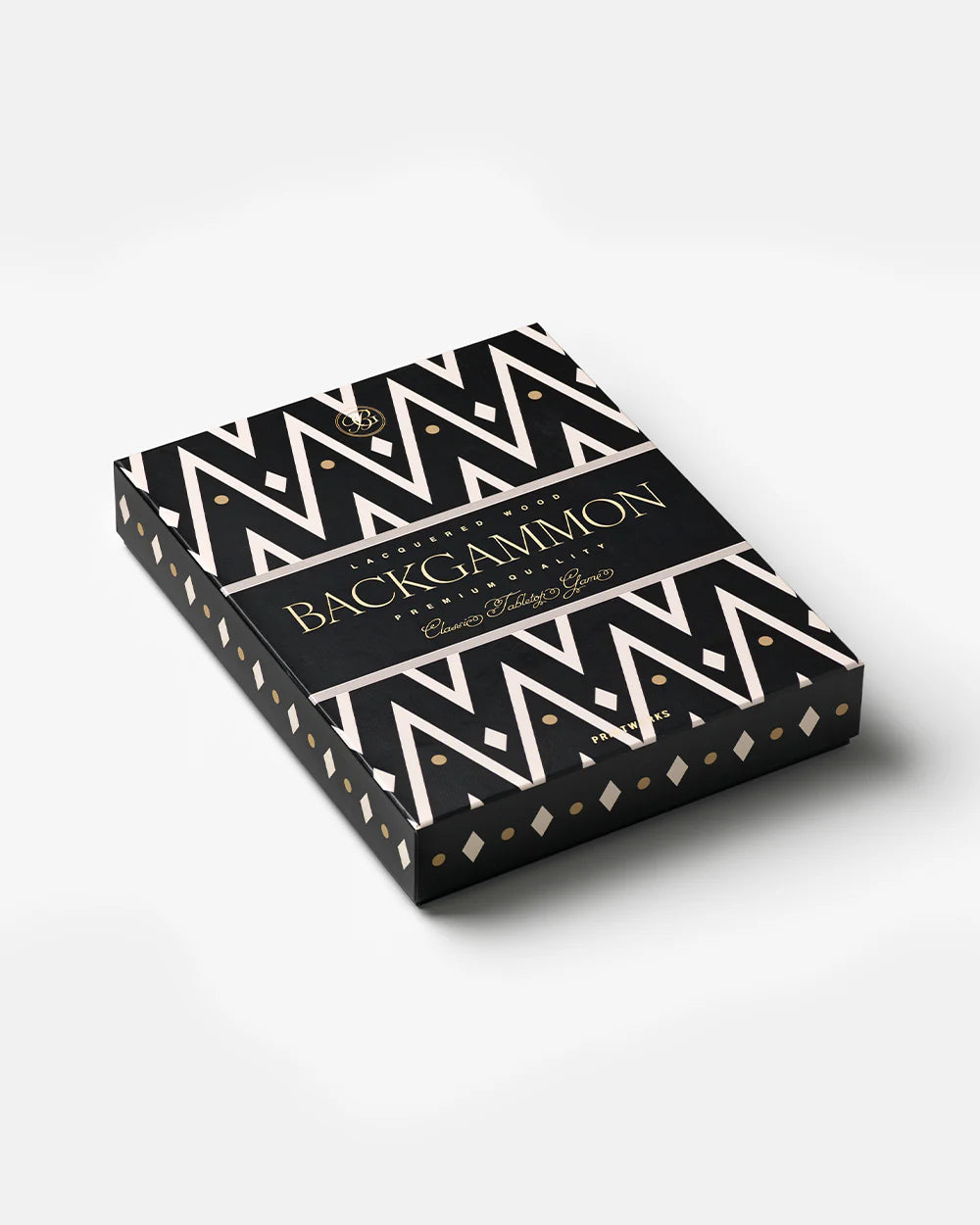 Lacquered BACKGAMMON