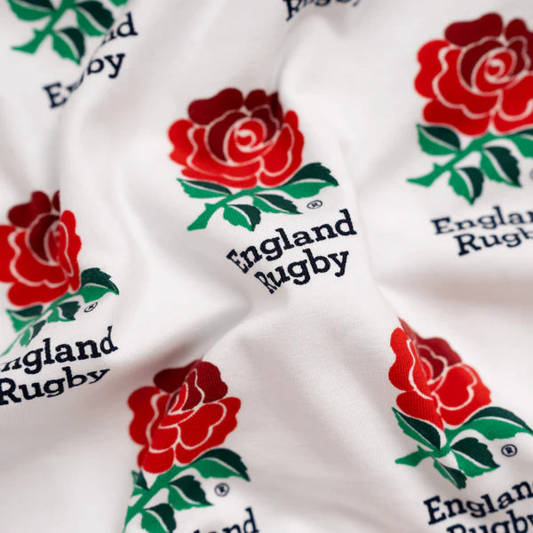 England Rugby Union Home - Mens Cotton Boxer Shorts