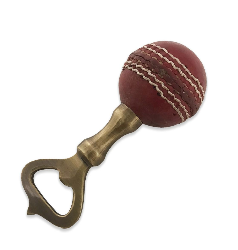 Cricket Ball Bottle Opener
