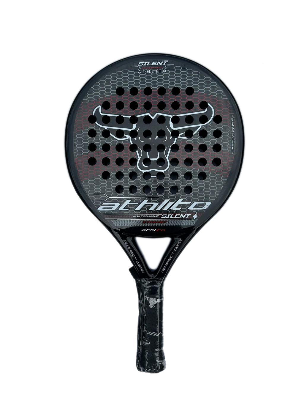 ATHLITO - SILENT — 12K-Carbon Padel Racket