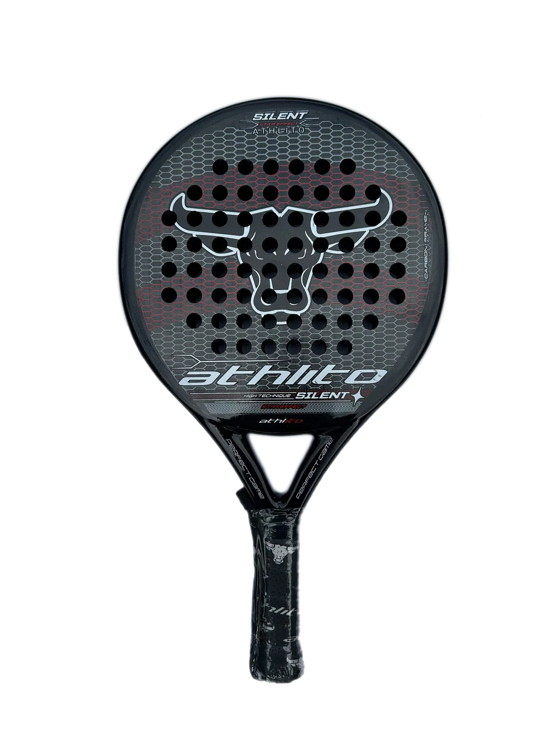 ATHLITO - SILENT — 12K-Carbon Padel Racket
