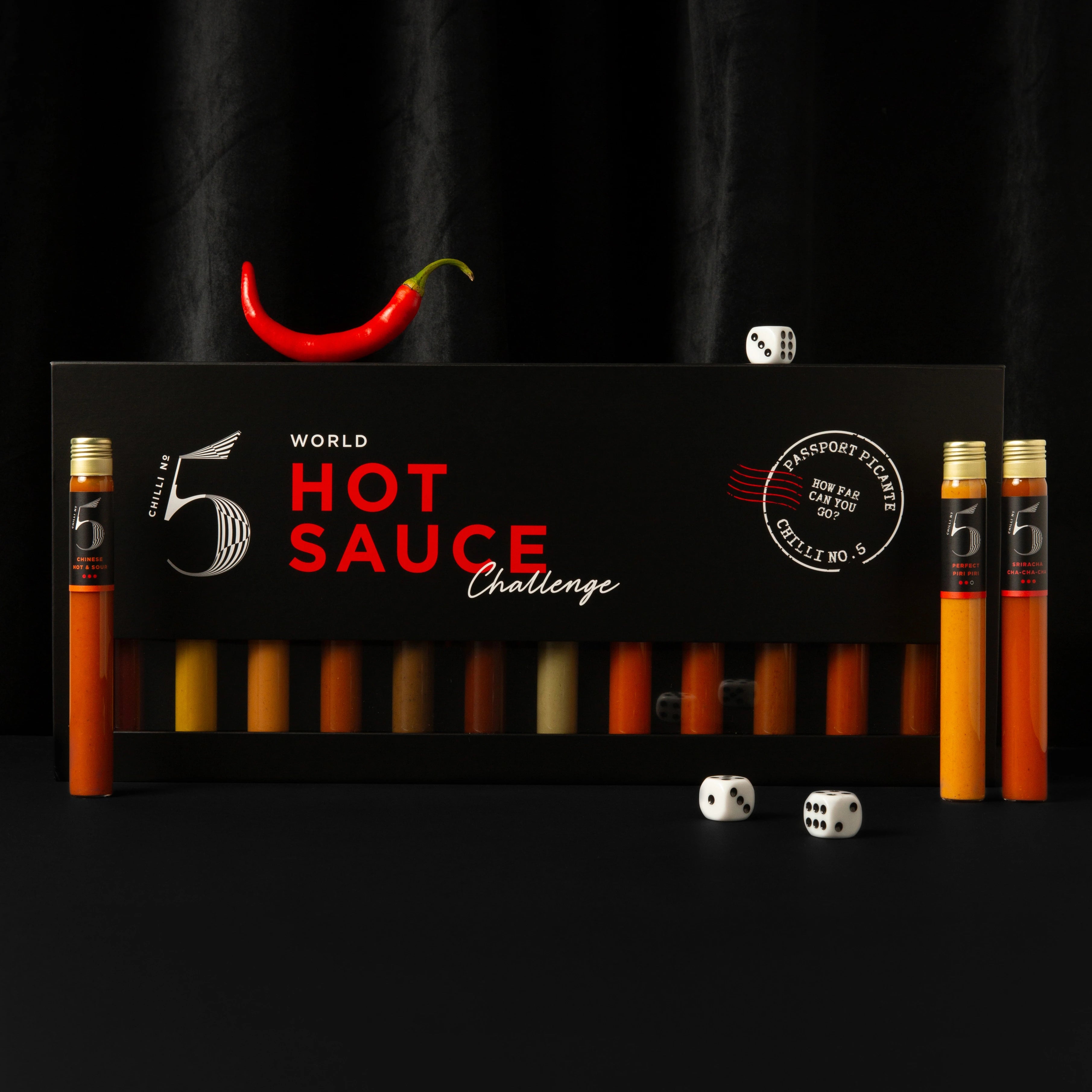 World Hot Sauce Challenge Gift Set by Chilli No. 5