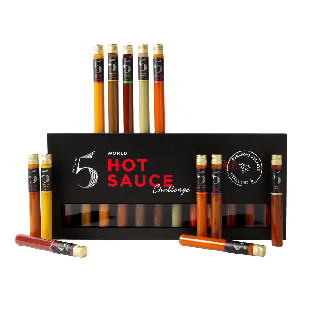 World Hot Sauce Challenge Gift Set by Chilli No. 5