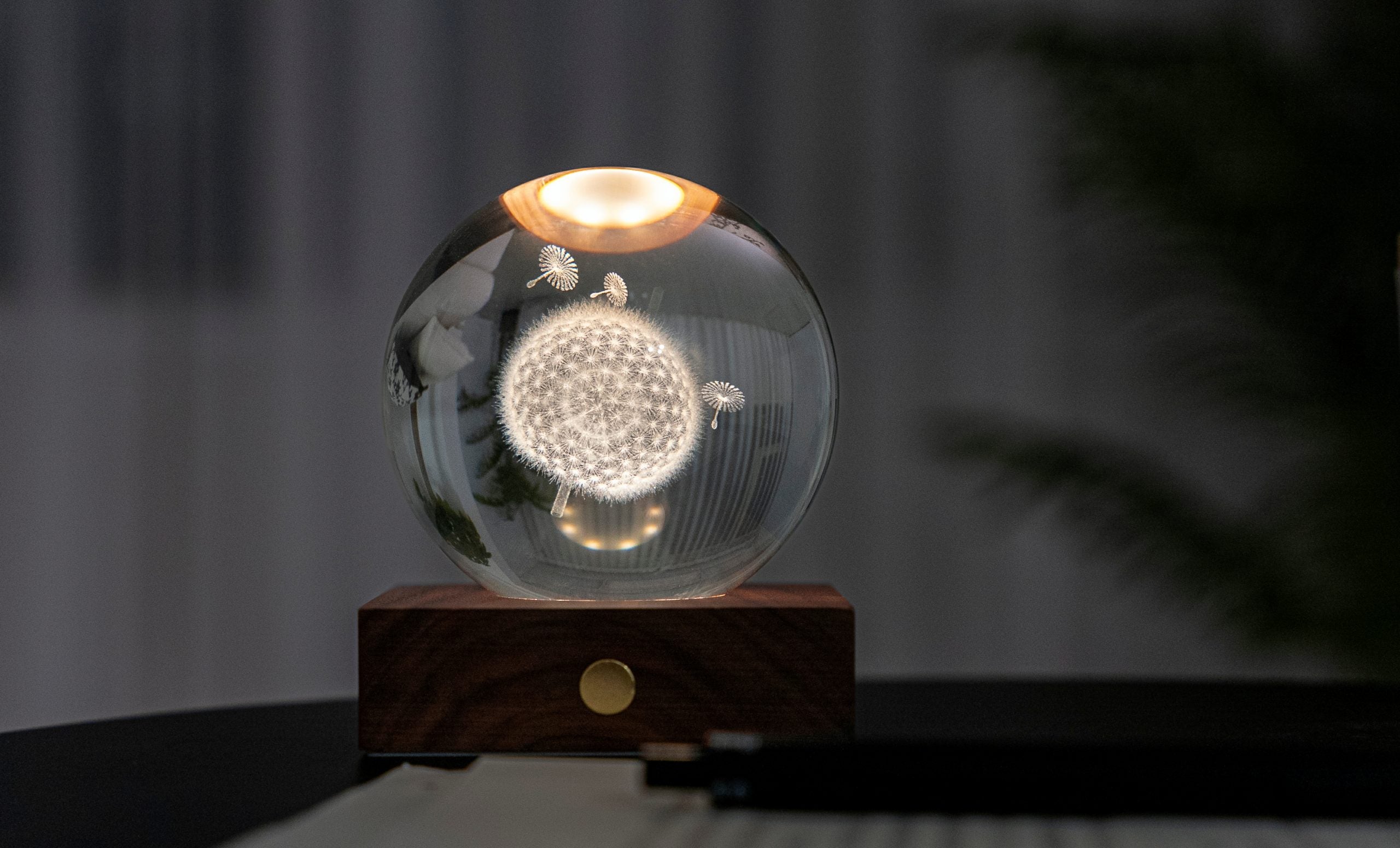 Amber Crystal Light - Dandelions