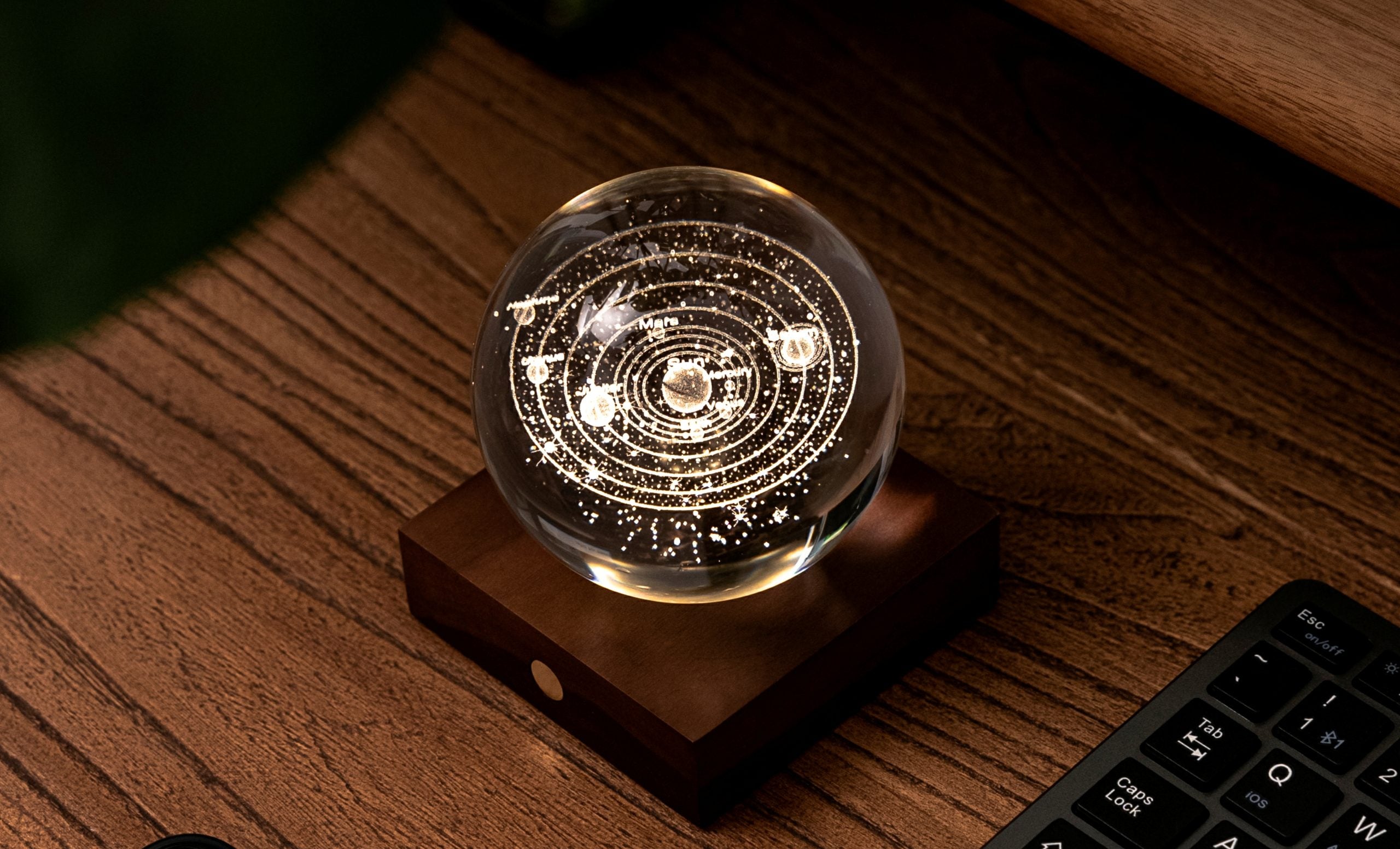 Amber Crystal Light - Solar System