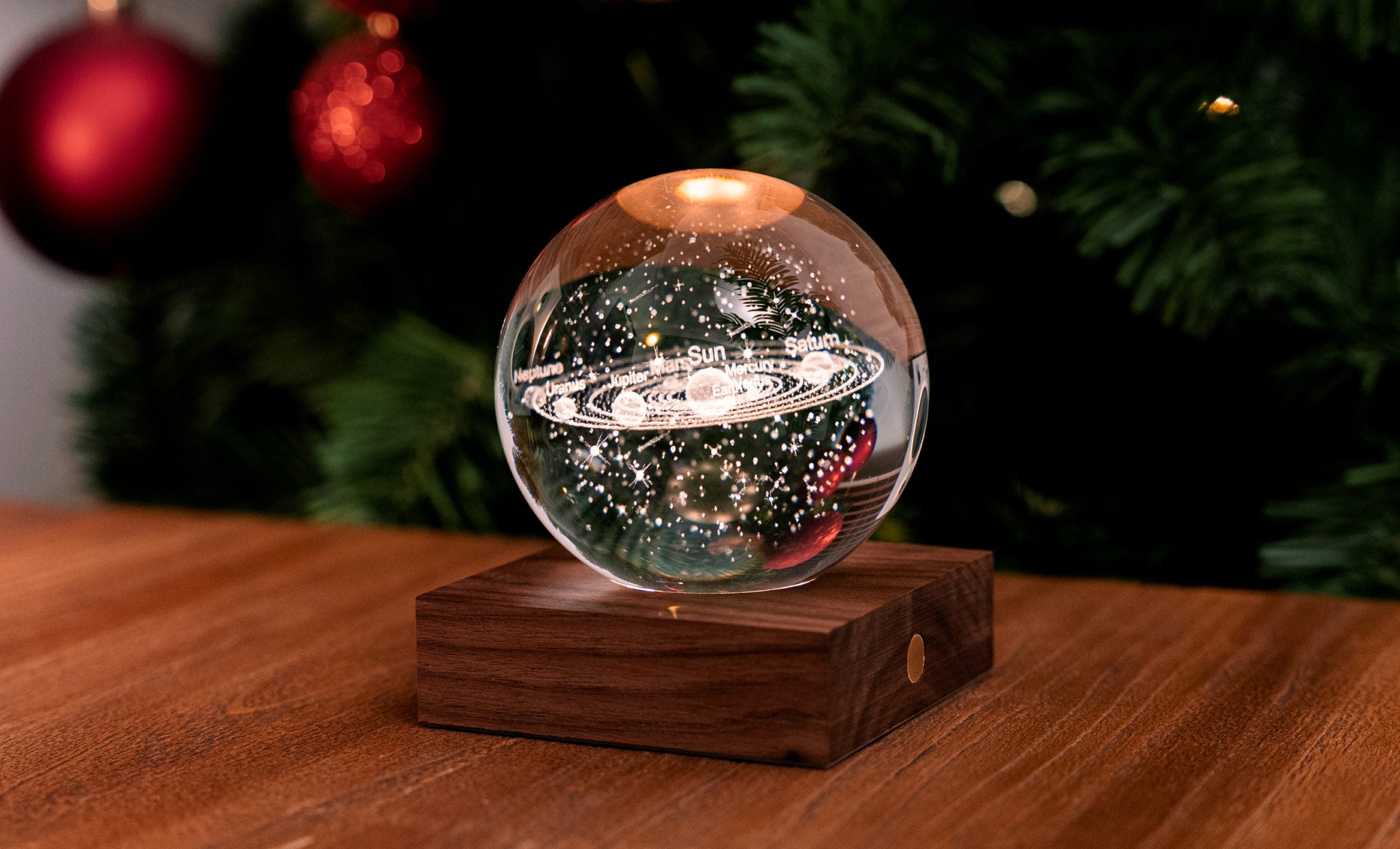 Amber Crystal Light - Solar System