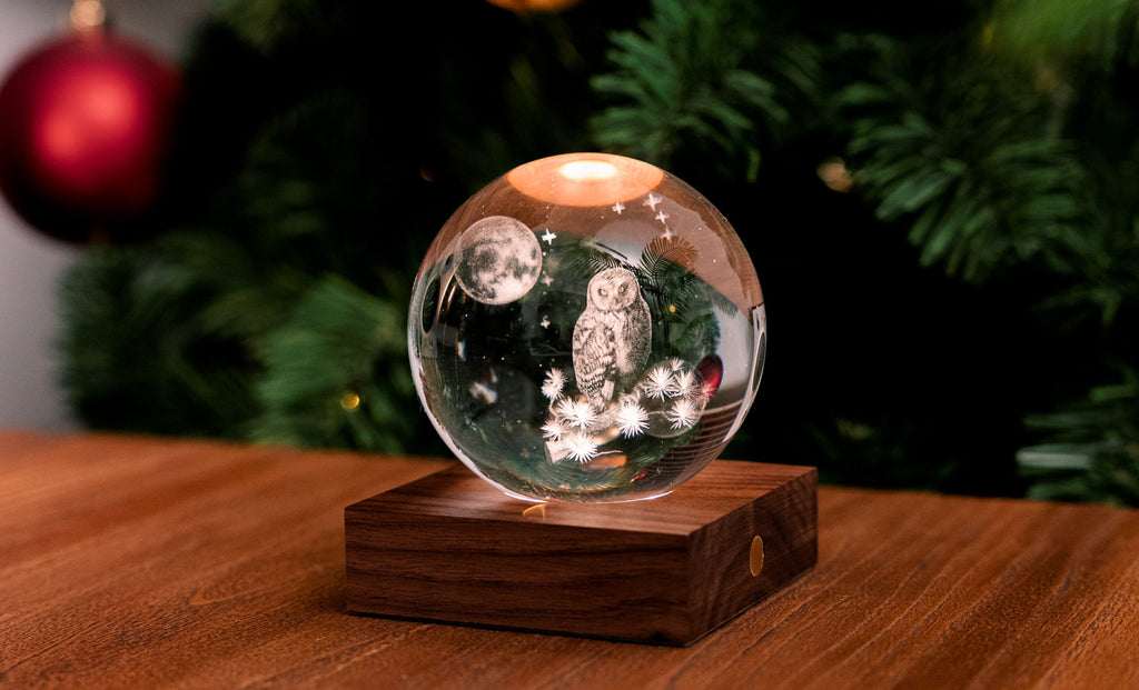 Amber Crystal Light - The Owl Moon