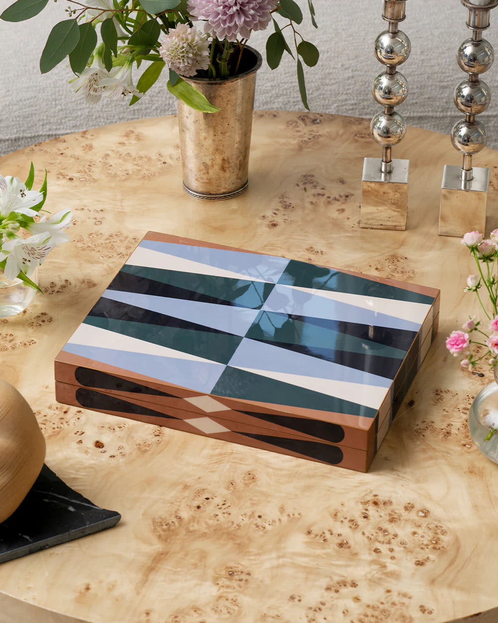 Lacquered BACKGAMMON
