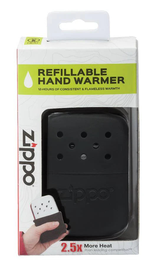 12-Hour Refillable Hand Warmer - Black