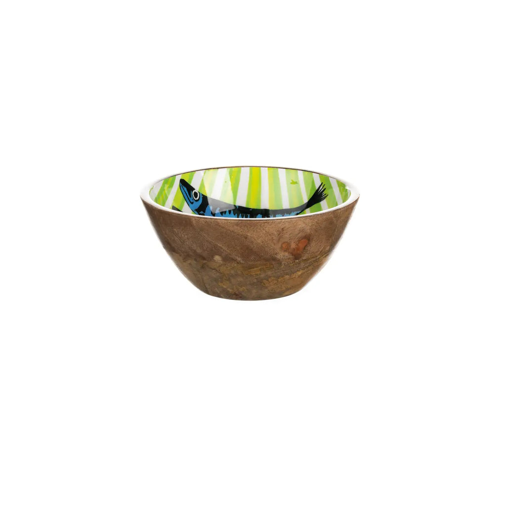 Rainbow Sardine Green Dip Bowl