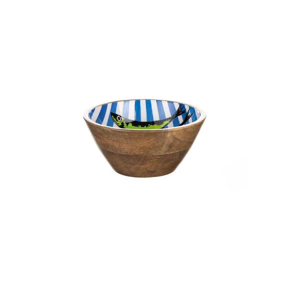Rainbow Sardine Blue Dip Bowl