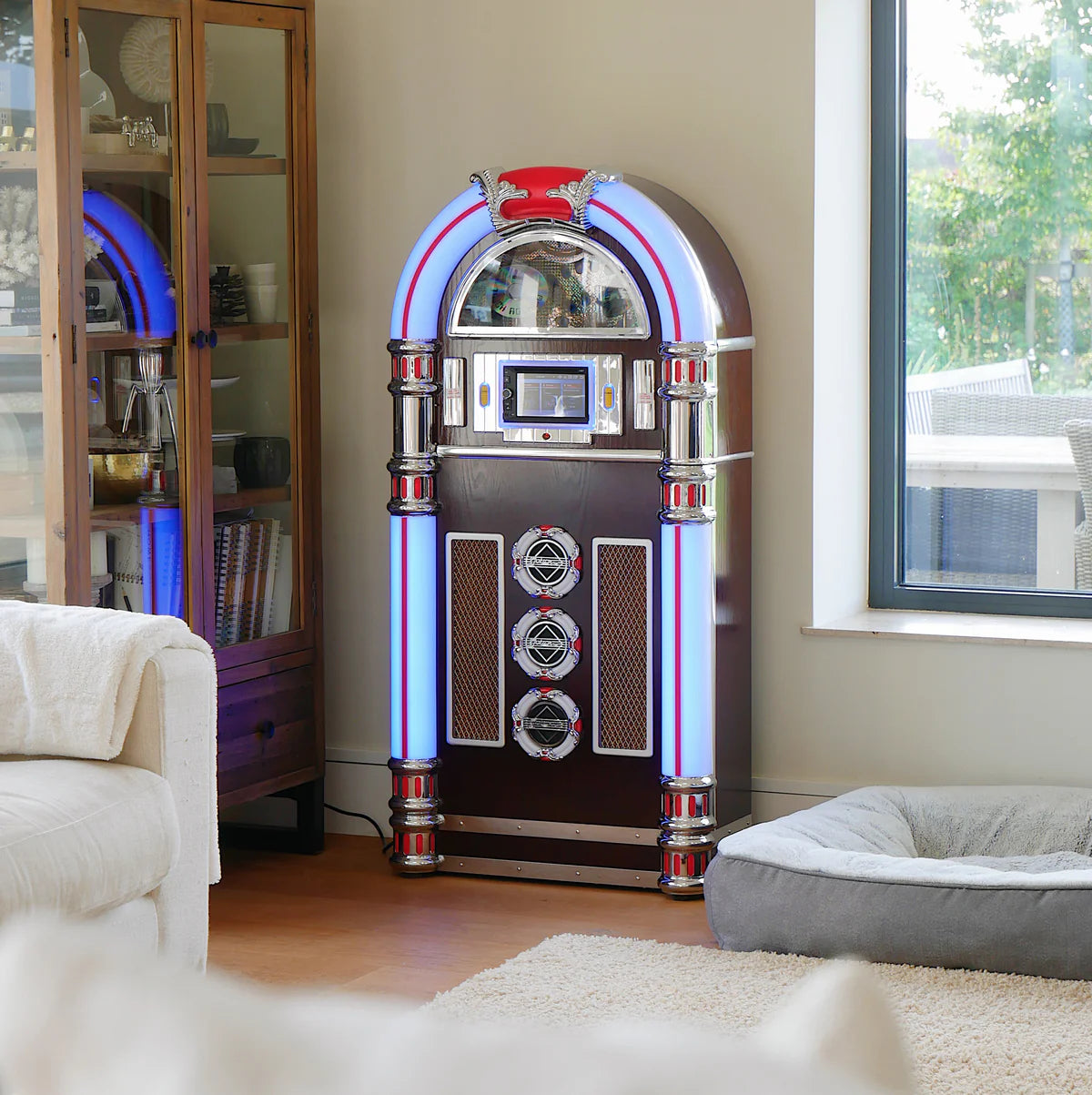 Touch Rock 50 MW Touch Screen Jukebox Wifi Enabled - Dark   Wood