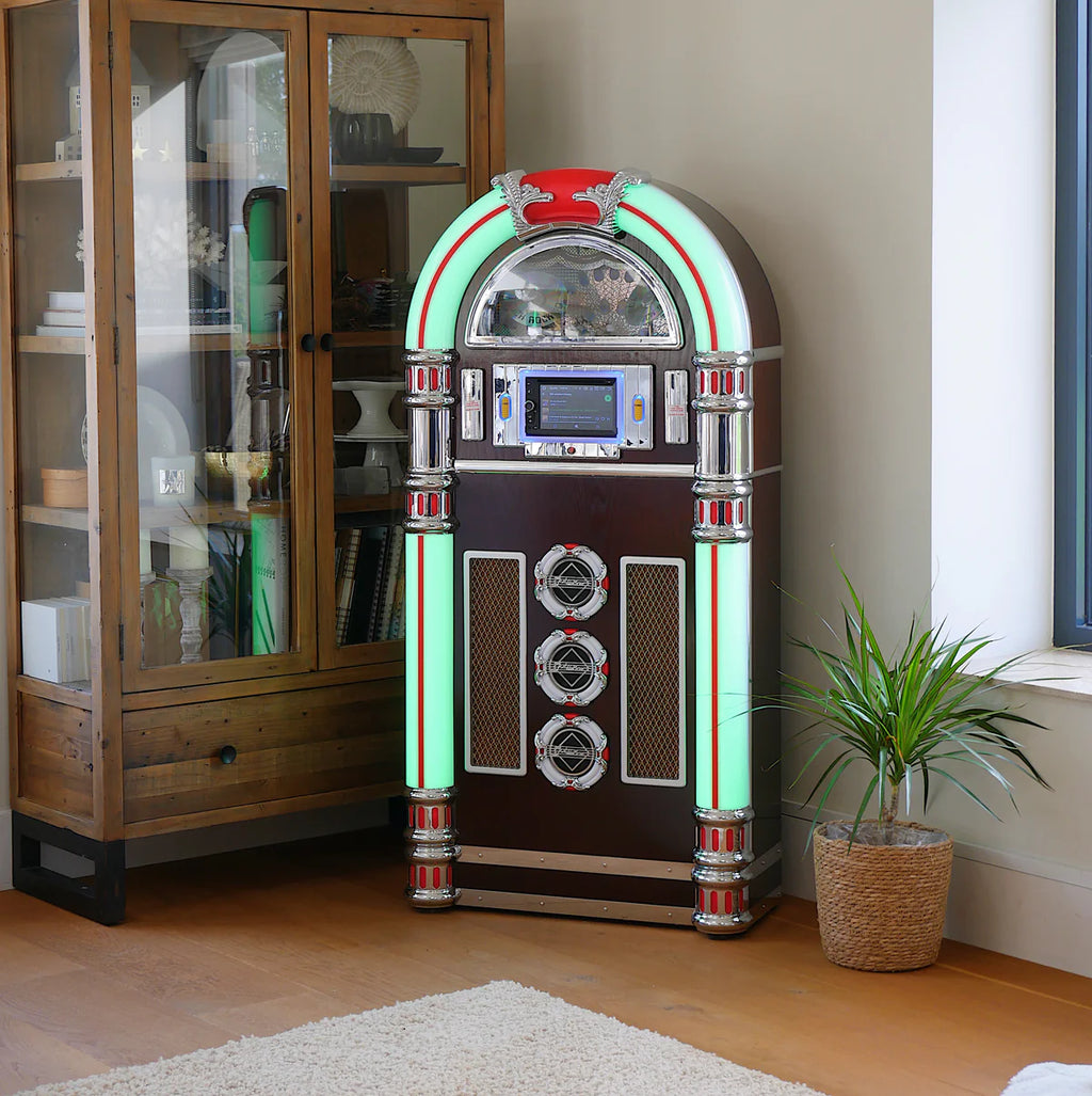 Touch Rock 50 MW Touch Screen Jukebox Wifi Enabled - Dark   Wood