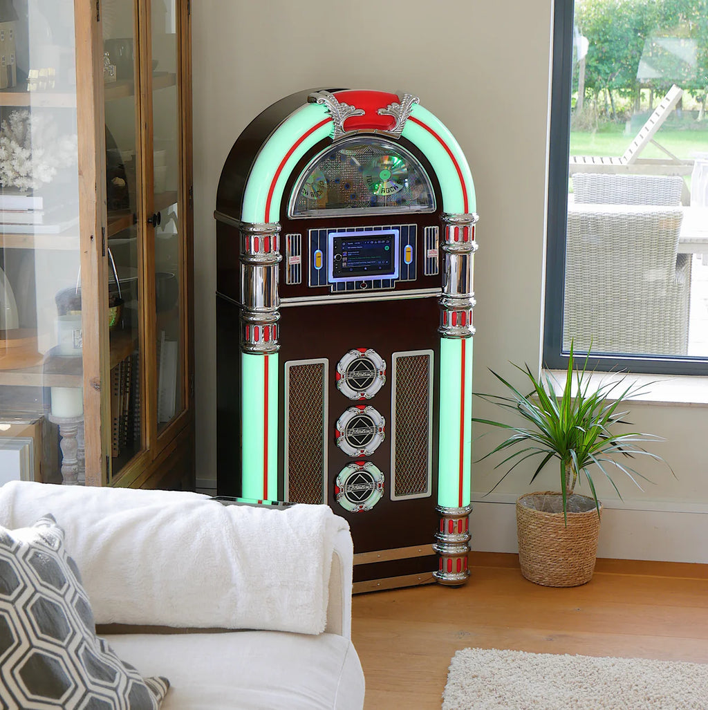 Touch Rock 50 MW Touch Screen Jukebox Wifi Enabled - Dark   Wood