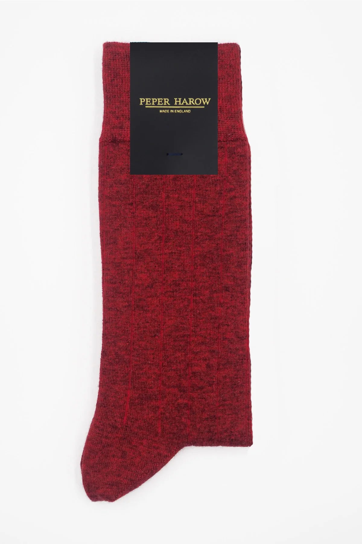Indulgent Cashmere Men's Socks - Red